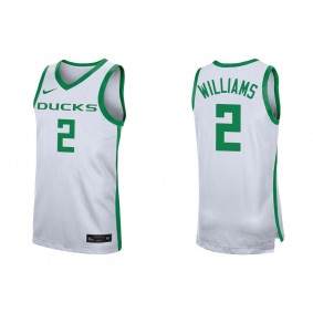Tyrone Williams Oregon Ducks Nike Replica Jersey White
